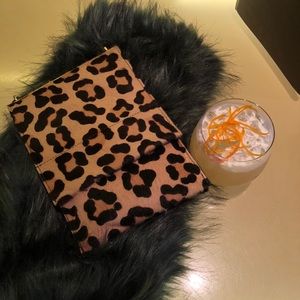 BCBG Maxazaria Leopard Crossbody Purse
